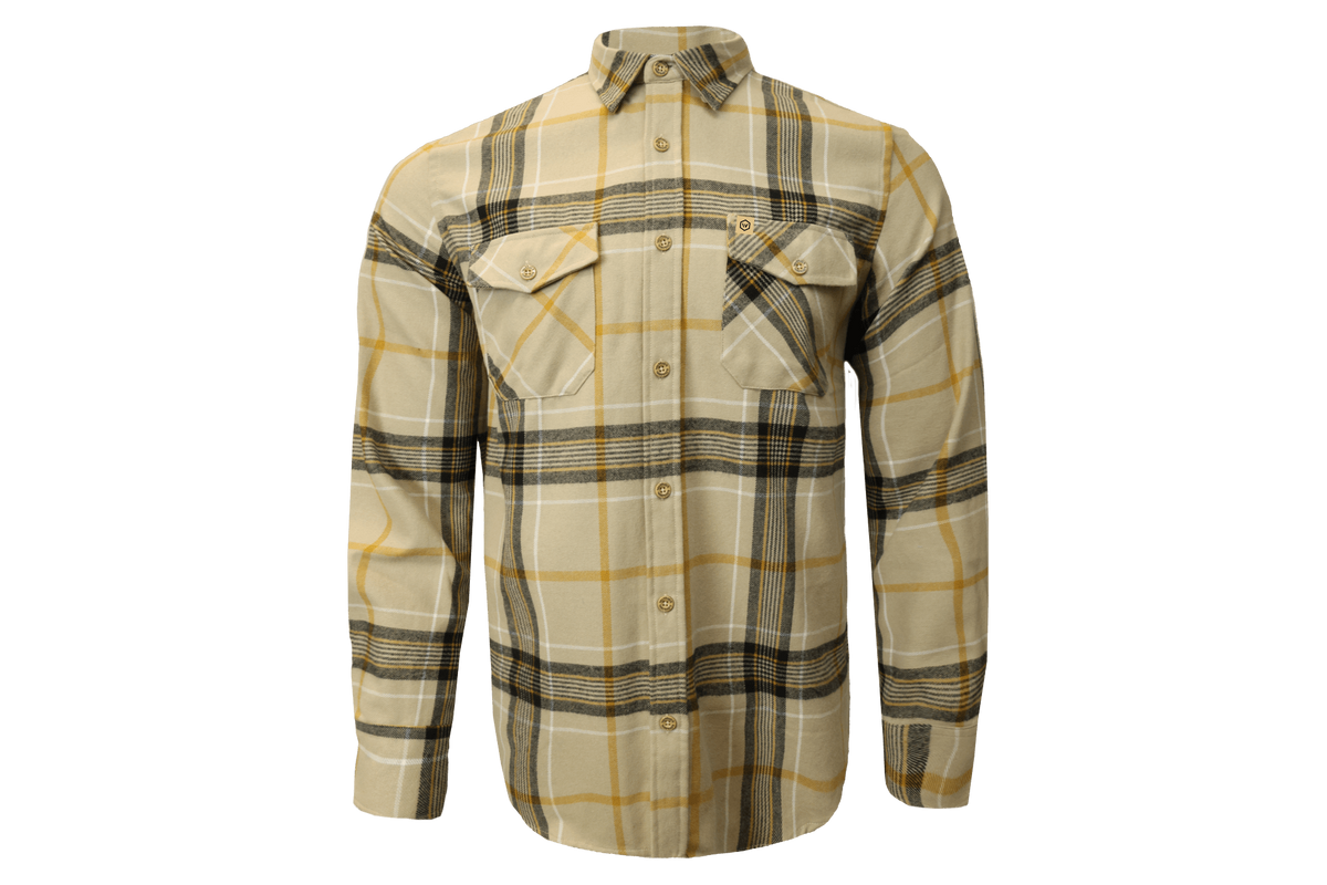 Desert Storm Plaid Flannel