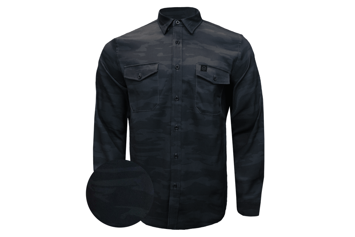 Multi Blackout Midweight Flannel
