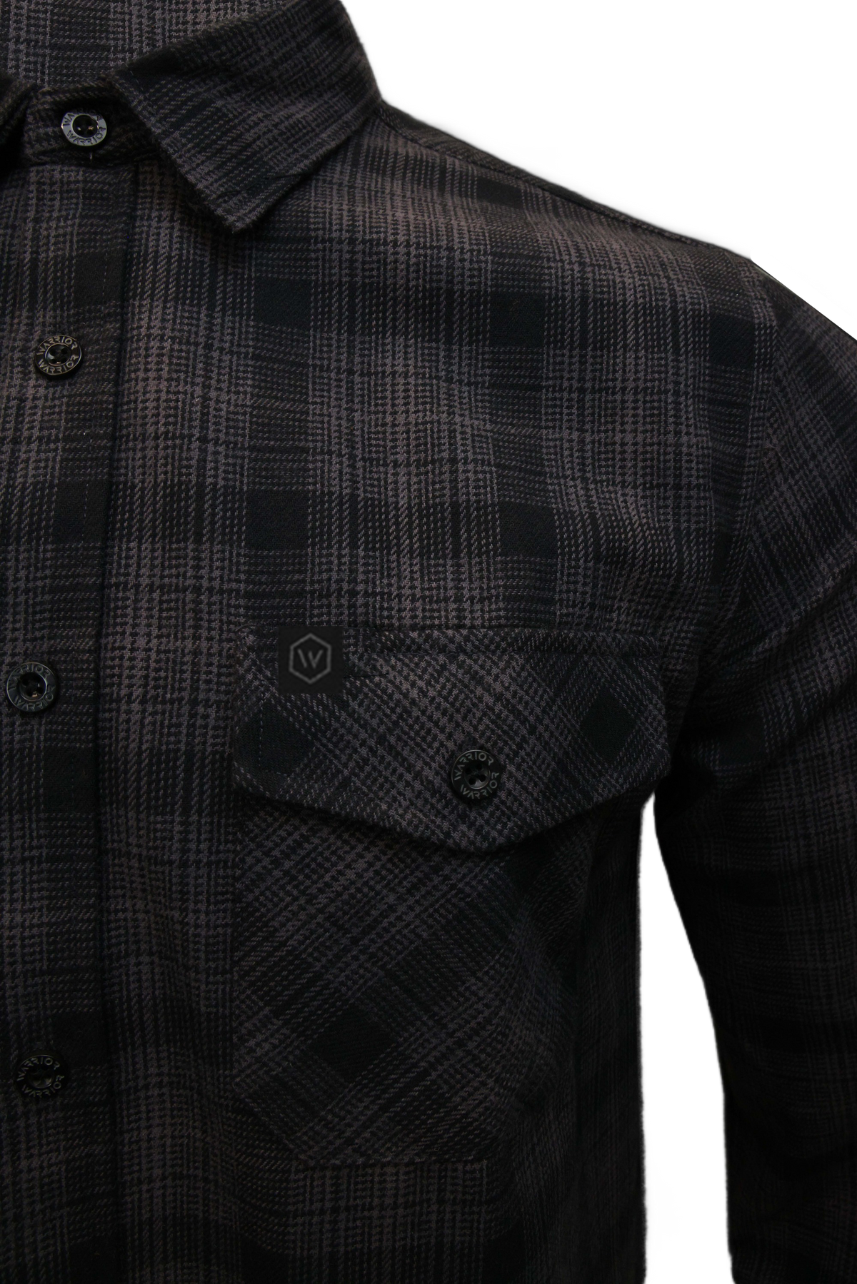 Black Ops Plaid Flannel
