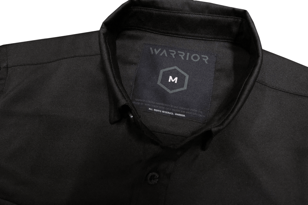 Solid Black Midweight Flannel