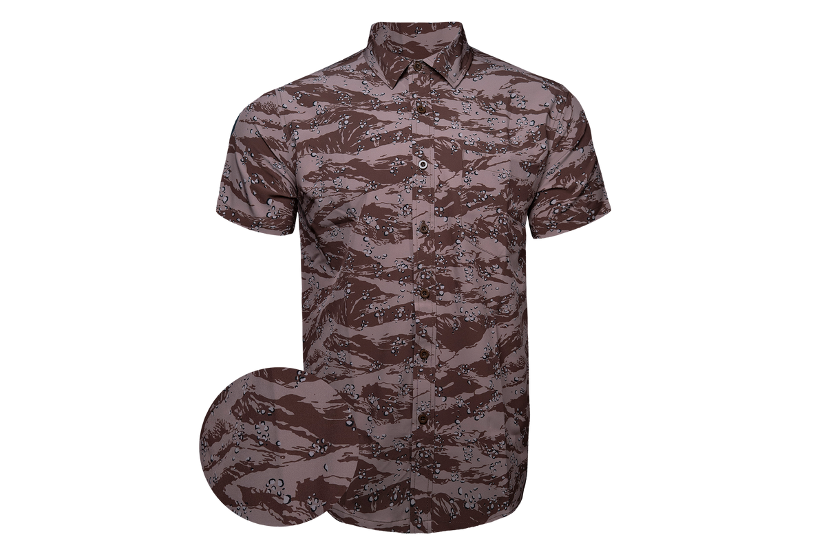 Chocolate Cat Button Down