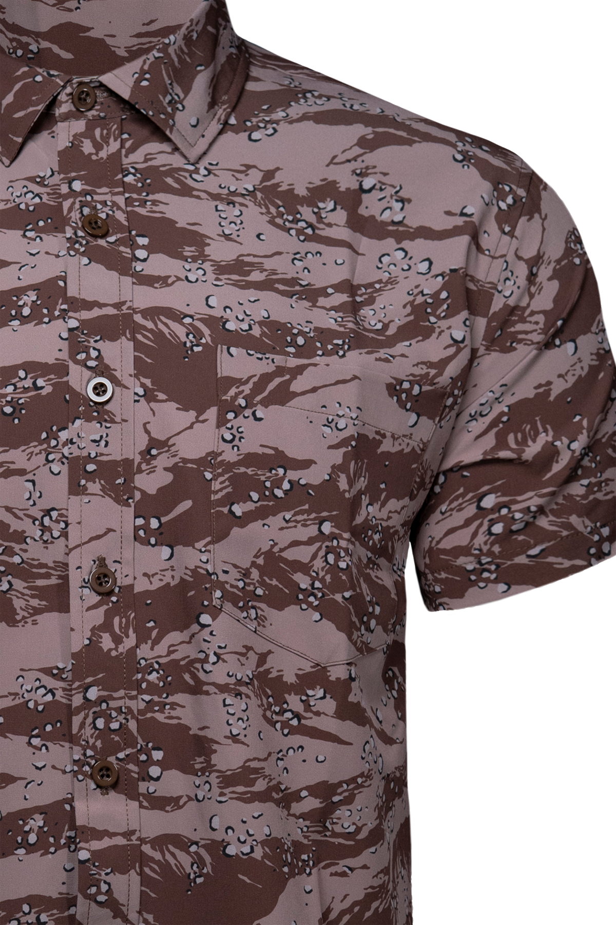 Chocolate Cat Button Down