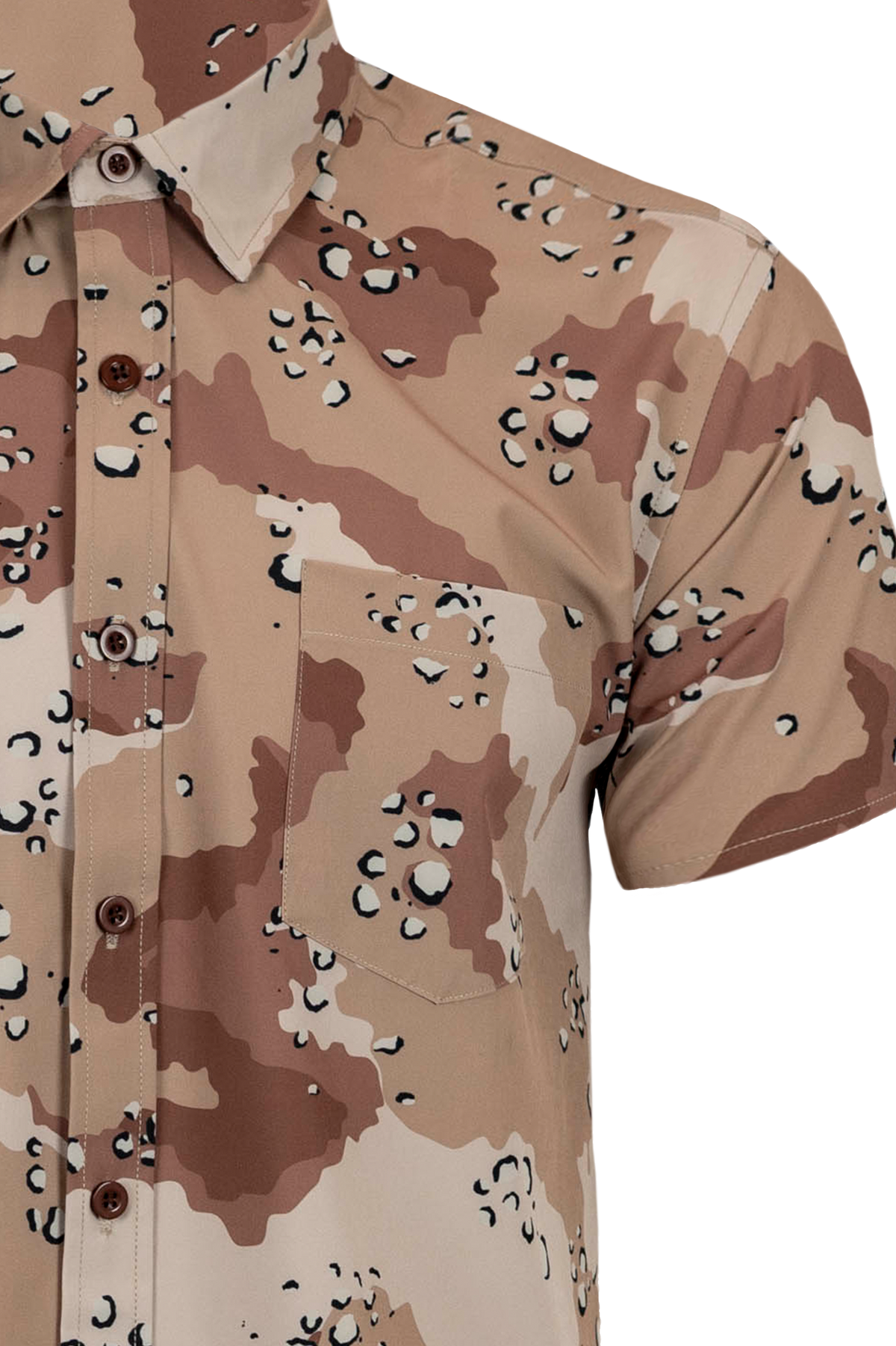 Chocolate Chip Button Down