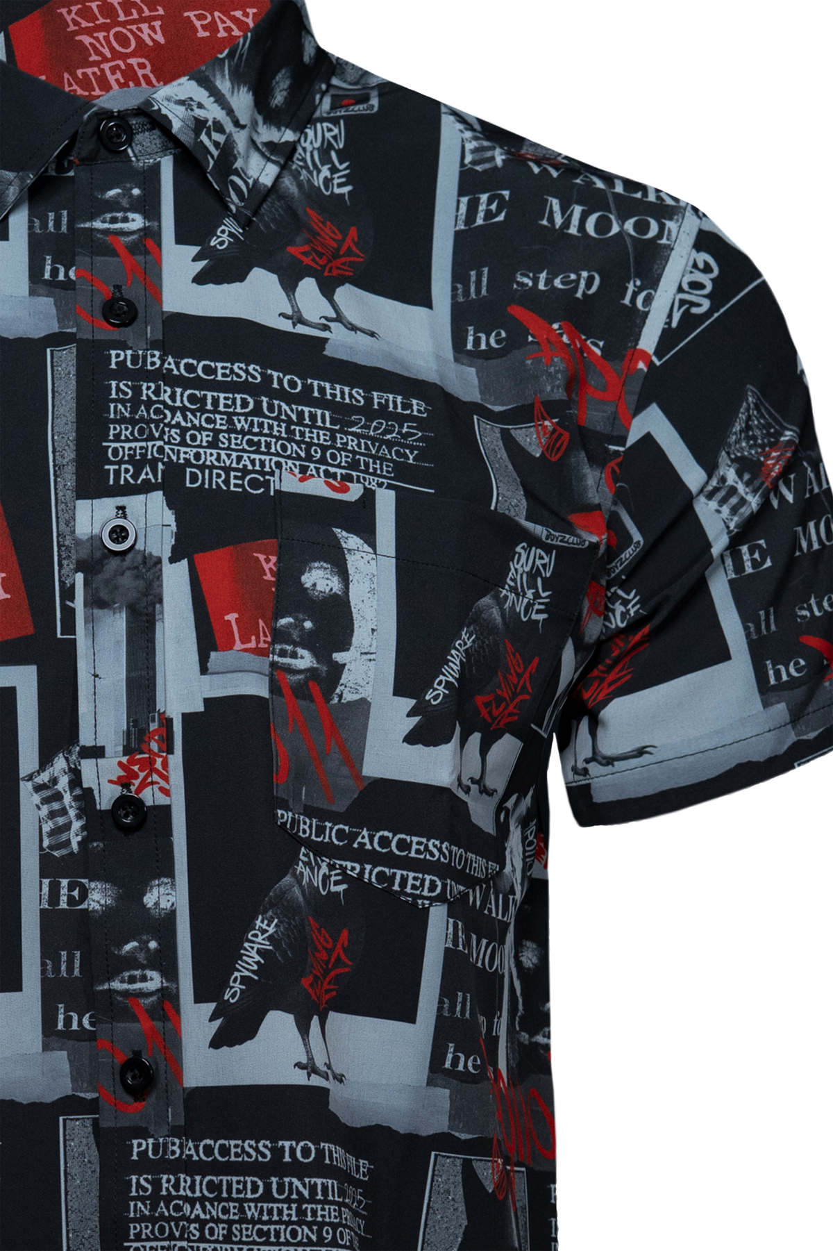 Conspiracy Theory V1 Button Down
