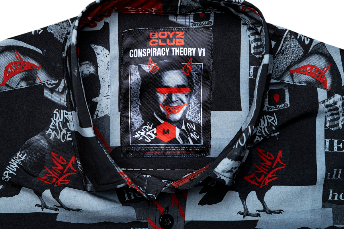 Conspiracy Theory V1 Button Down