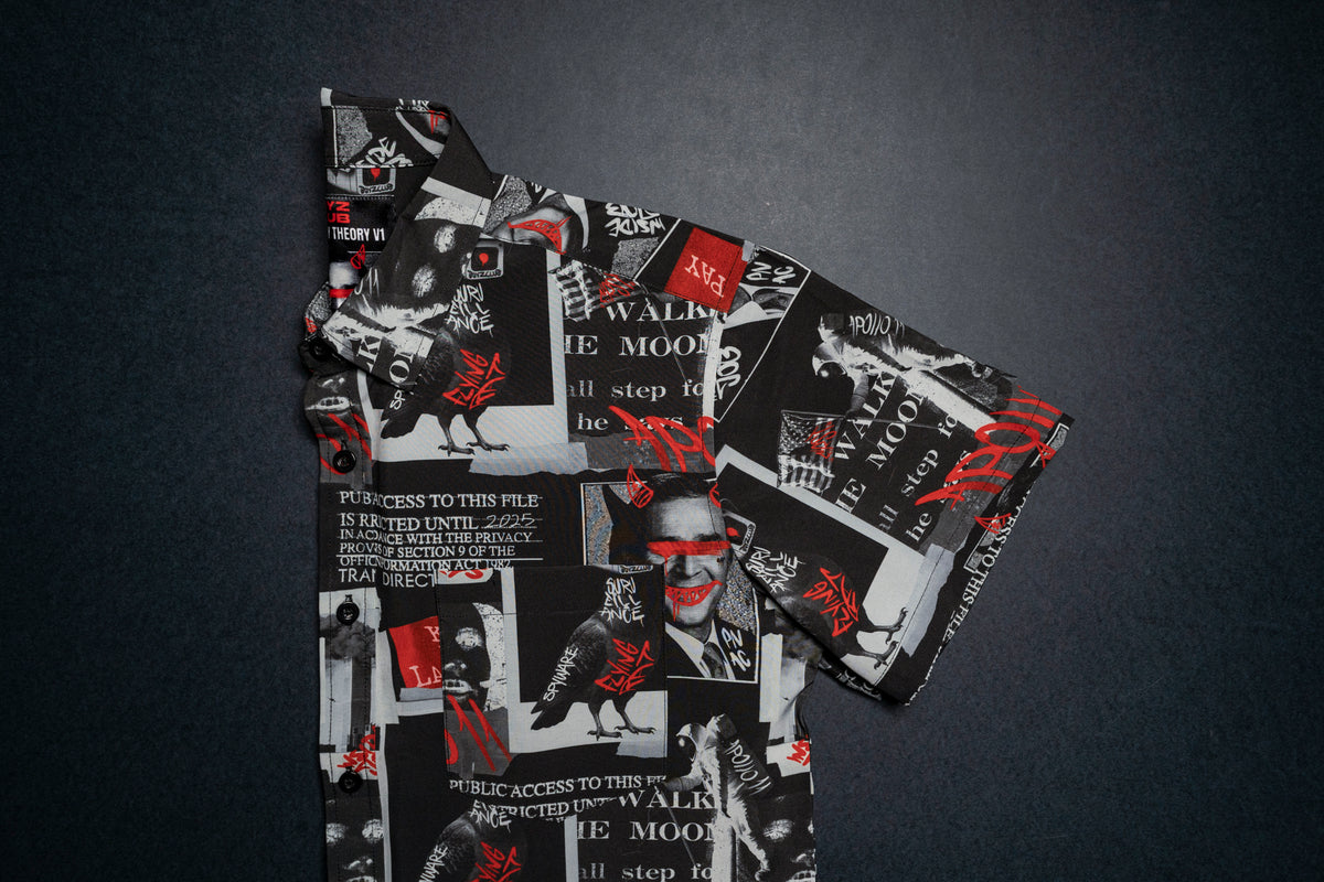 Conspiracy Theory V1 Button Down