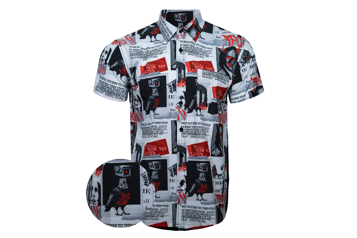 Conspiracy Theory V2 Button Down