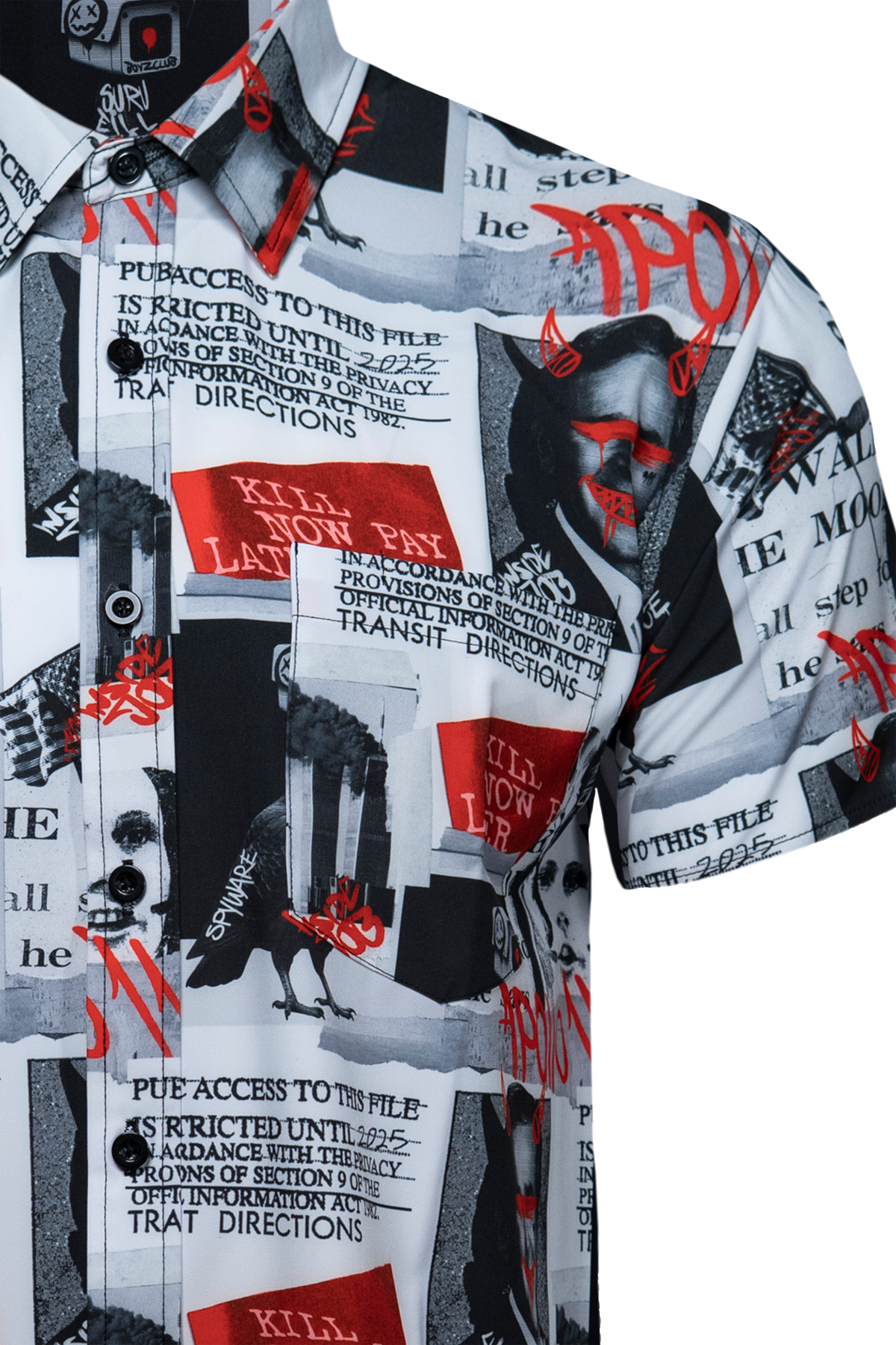 Conspiracy Theory V2 Button Down
