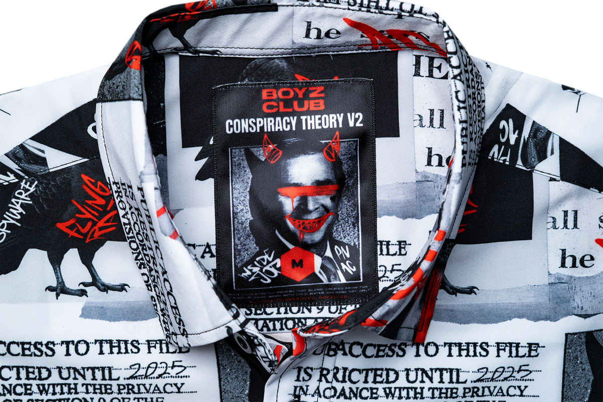 Conspiracy Theory V2 Button Down