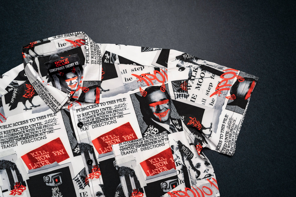 Conspiracy Theory V2 Button Down