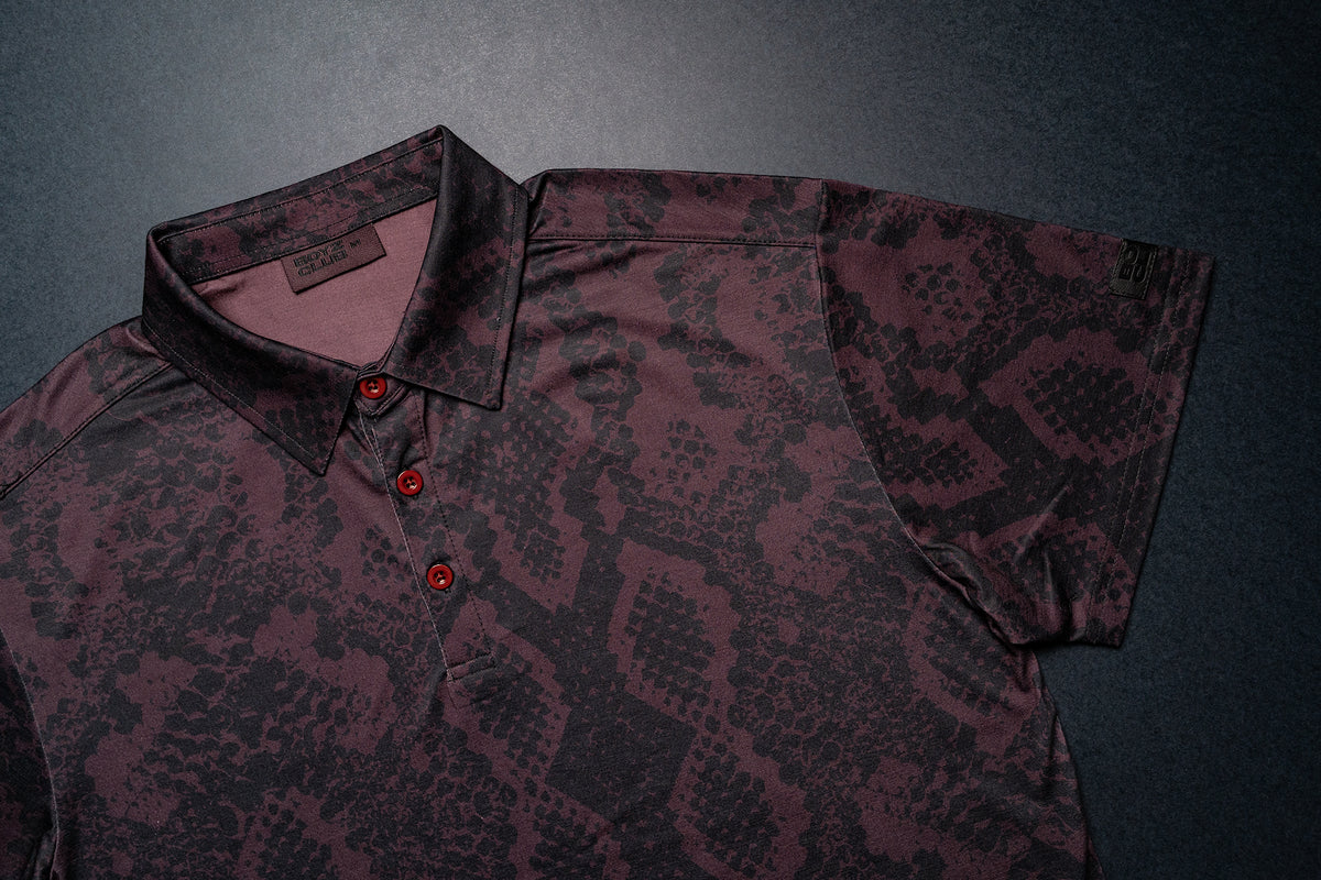 Crimson Naja Polo