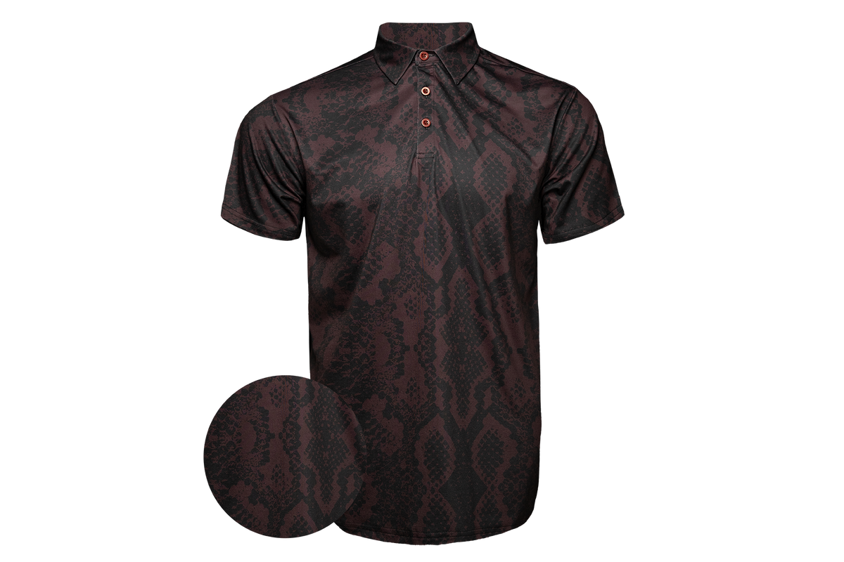 Crimson Naja Polo