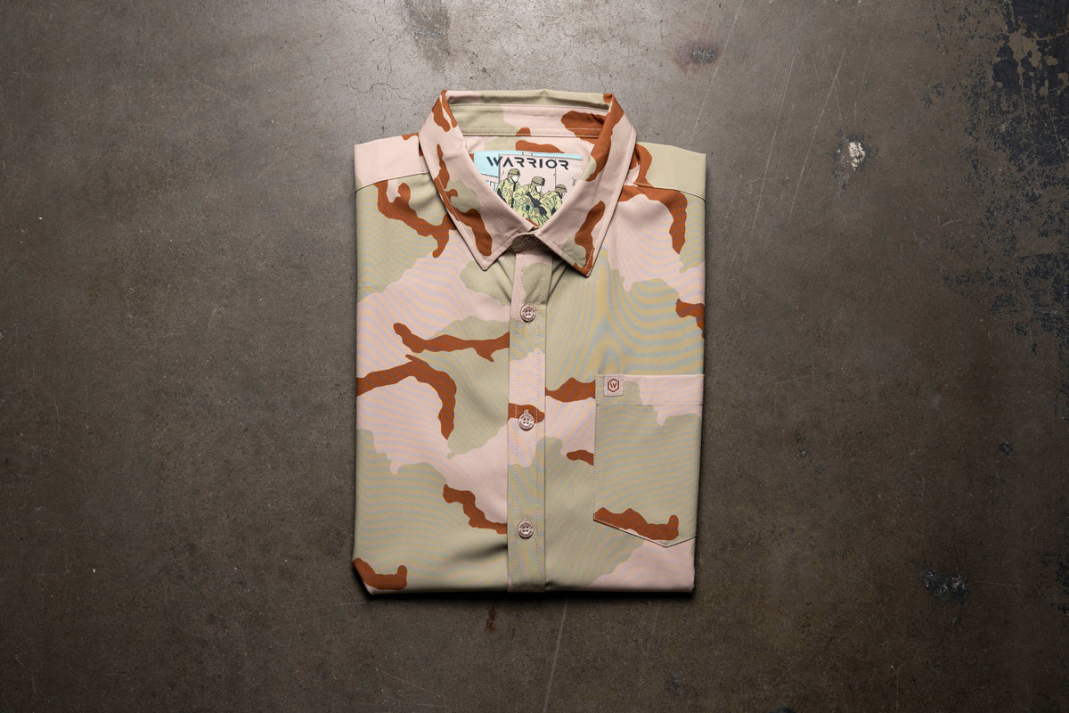 Tri-Color DCU Button Down