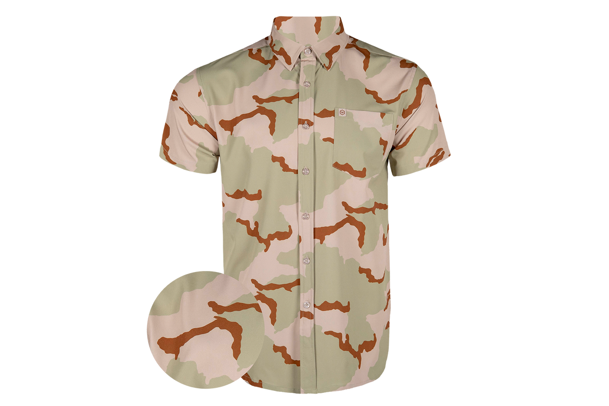 Tri-Color DCU Button Down