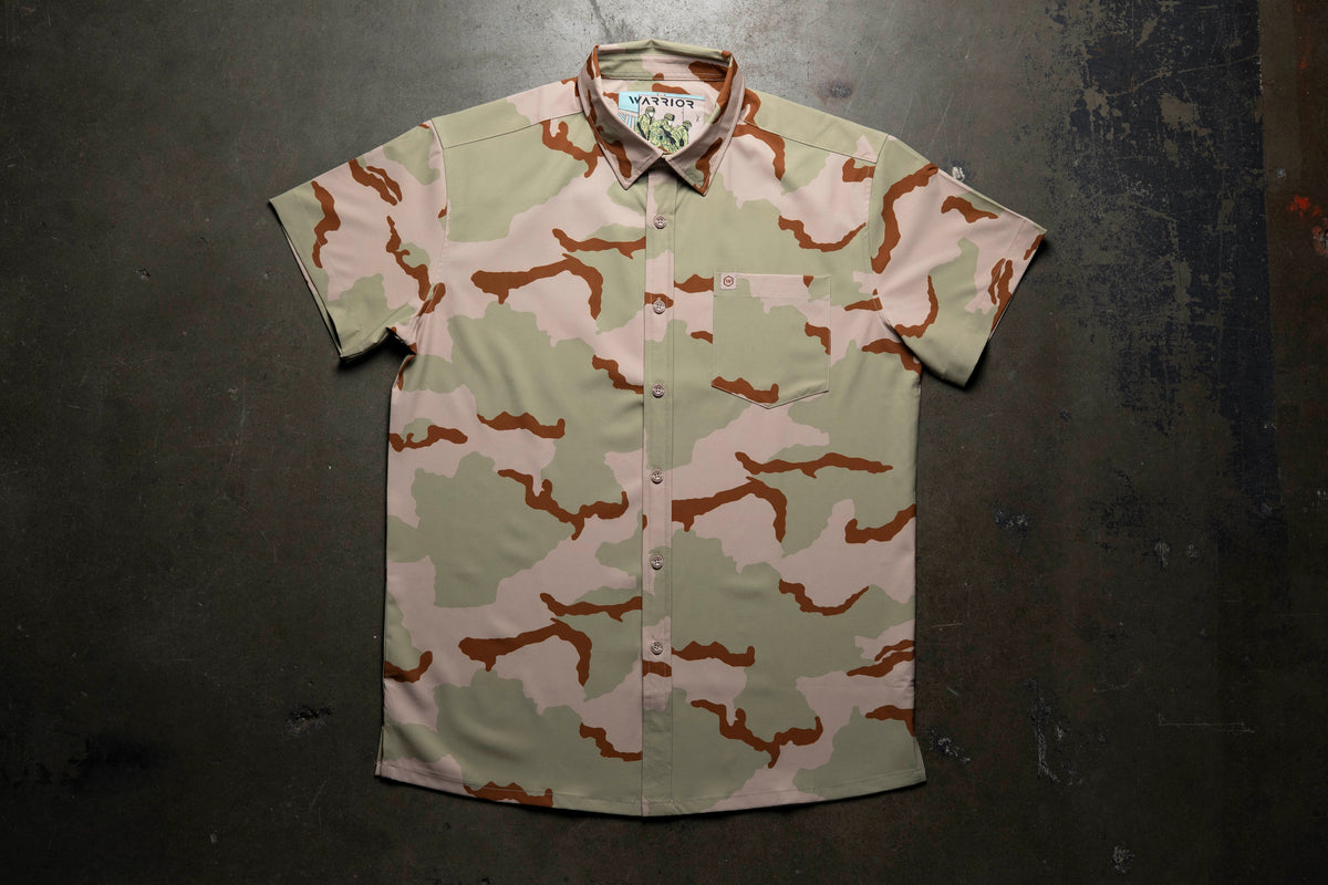 Tri-Color DCU Button Down