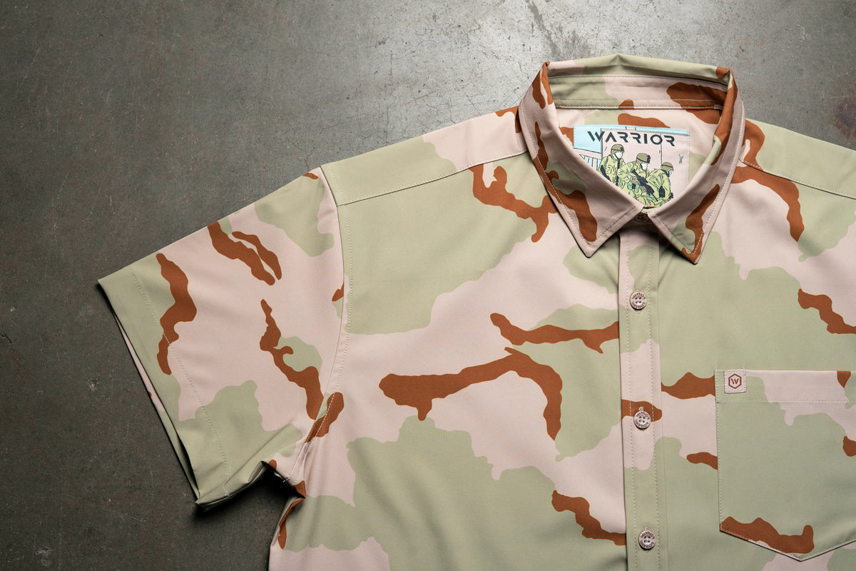 Tri-Color DCU Button Down