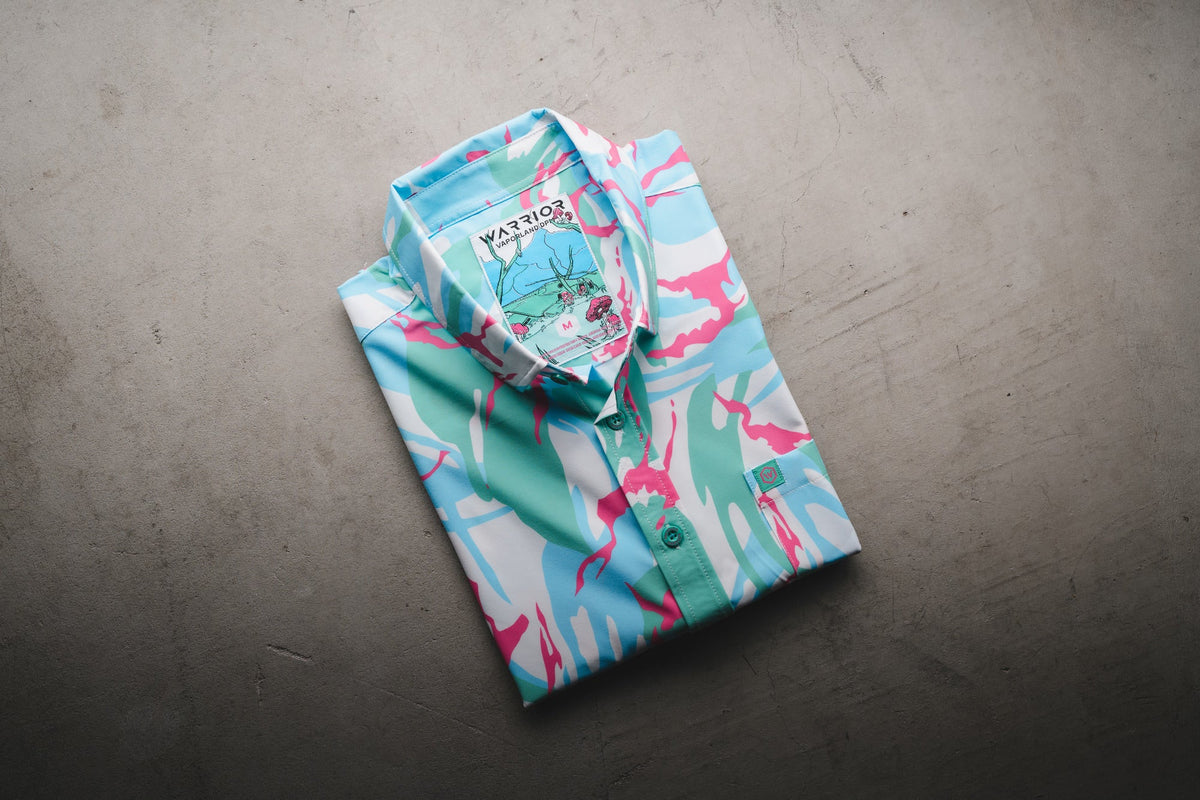 Vaporland DPM Button Down FINAL SALE