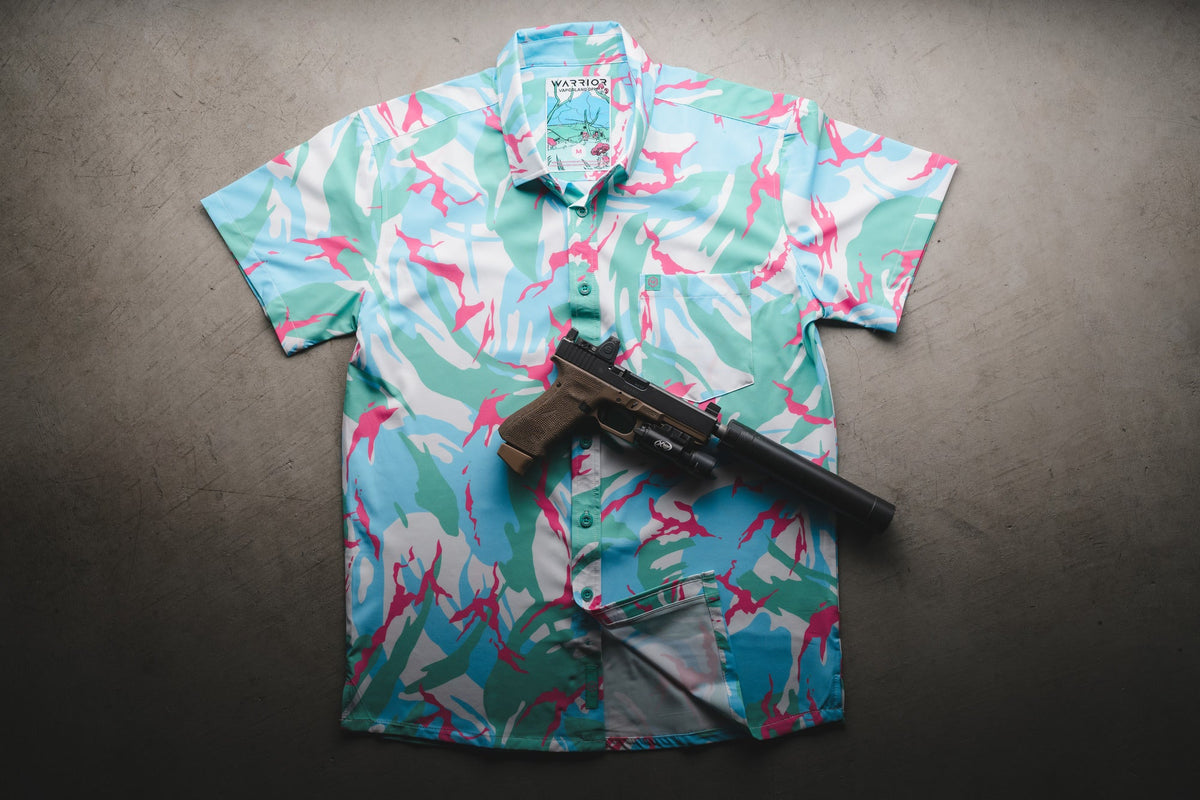 Vaporland DPM Button Down FINAL SALE