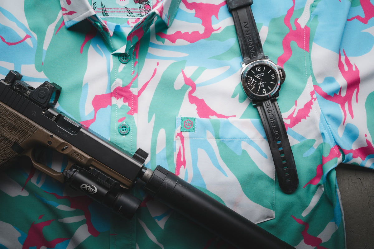 Vaporland DPM Button Down FINAL SALE