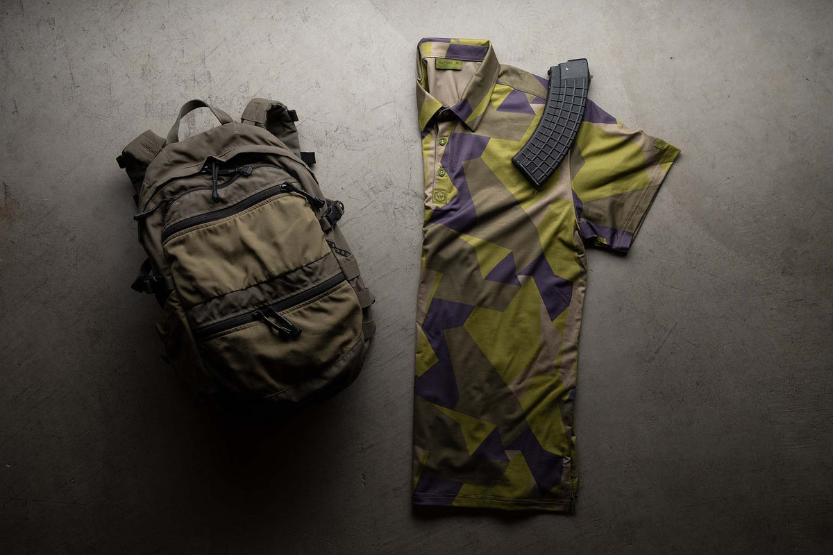 Swedish M90 Woodland Polo