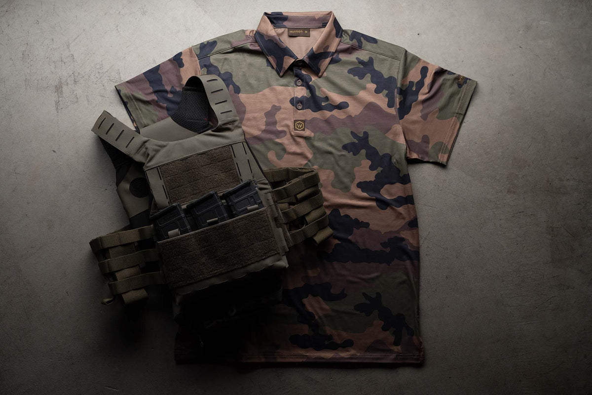 French CCE Woodland Polo