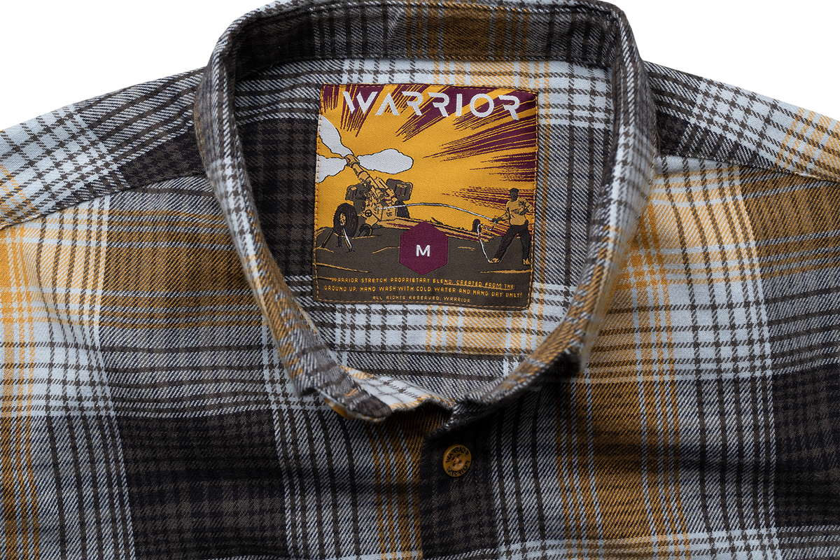 Battle of Fallujah Plaid Flannel