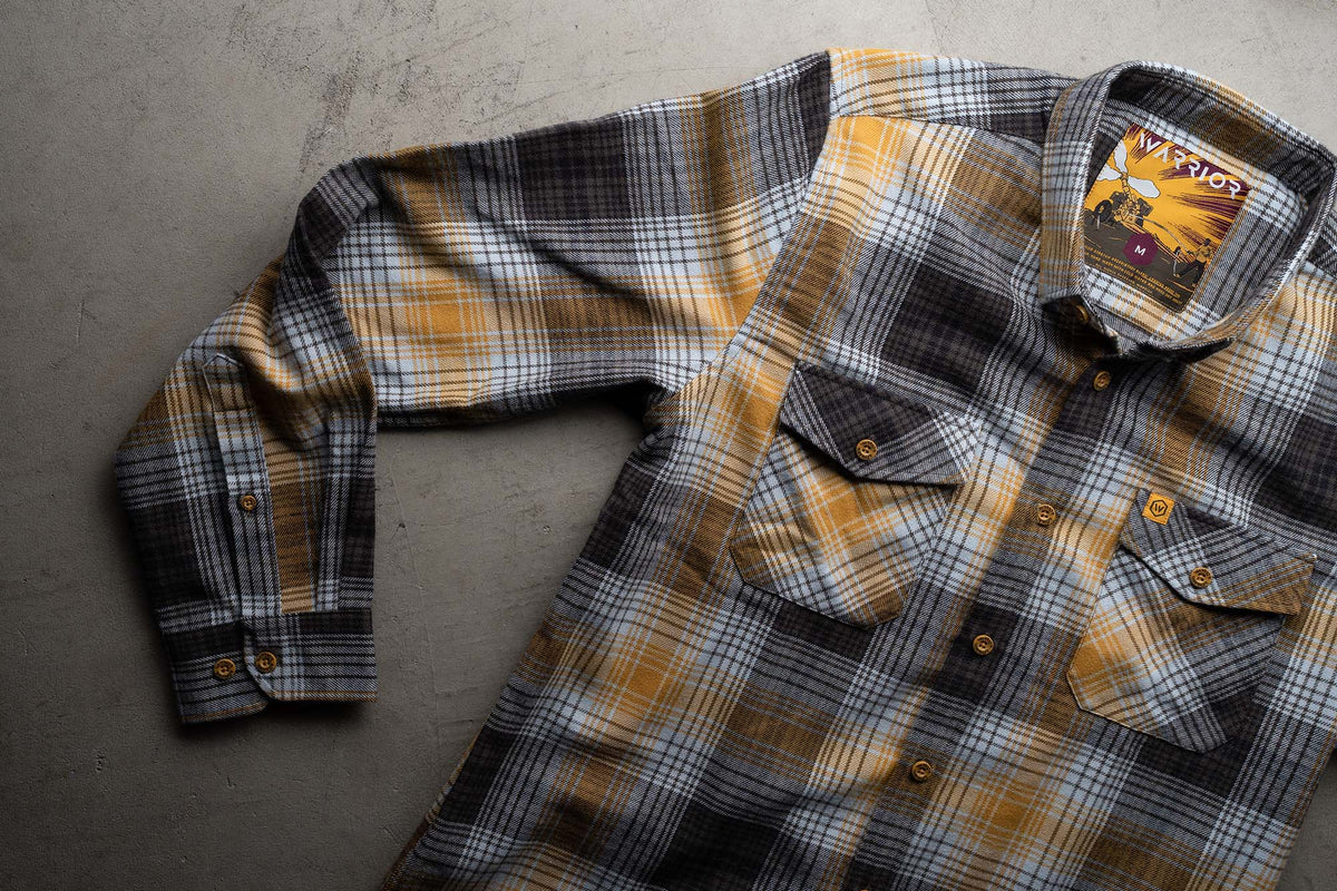 Battle of Fallujah Plaid Flannel