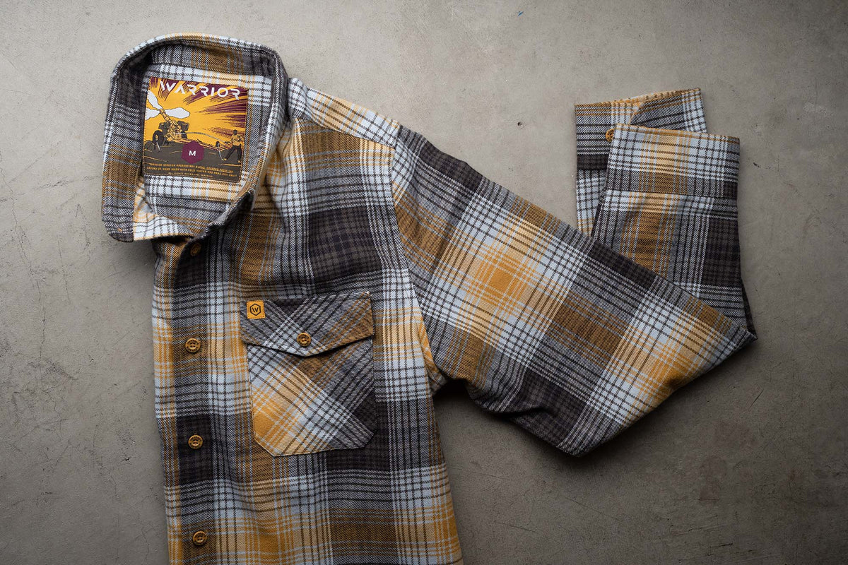 Battle of Fallujah Plaid Flannel