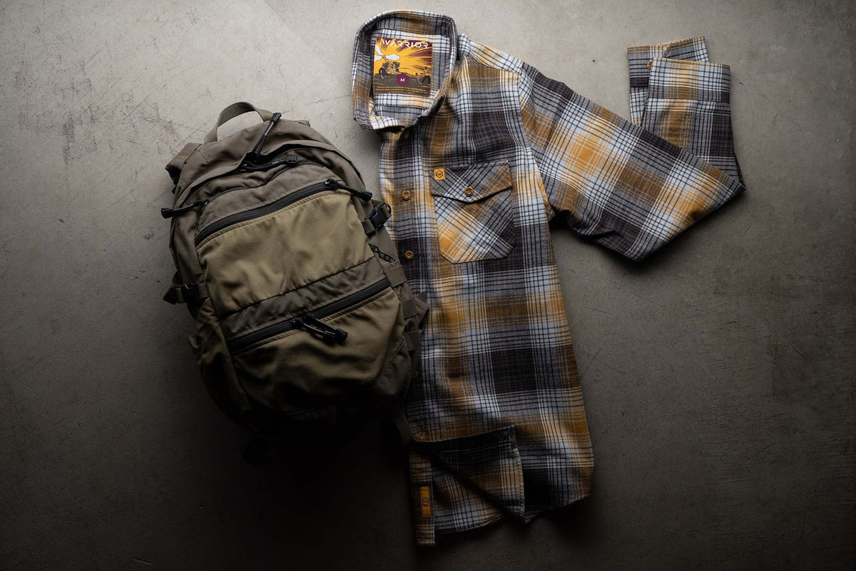 Battle of Fallujah Plaid Flannel