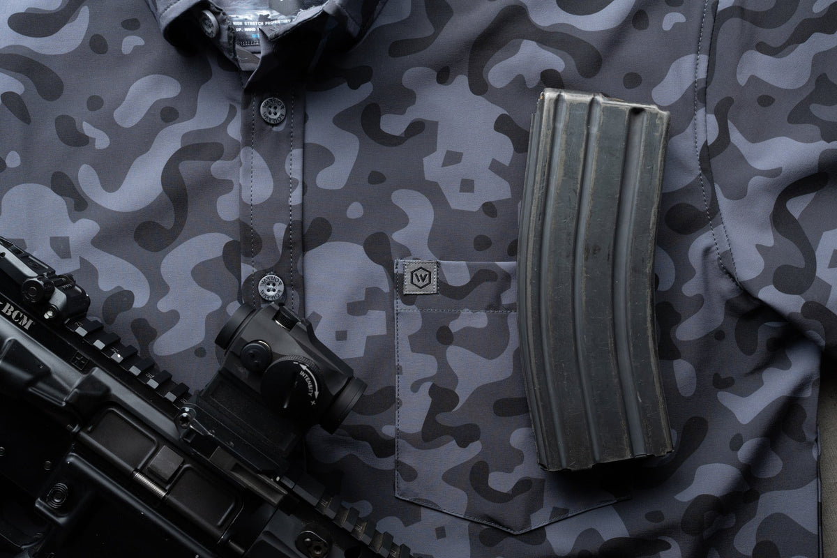 MGS Spirit Camo Button Down