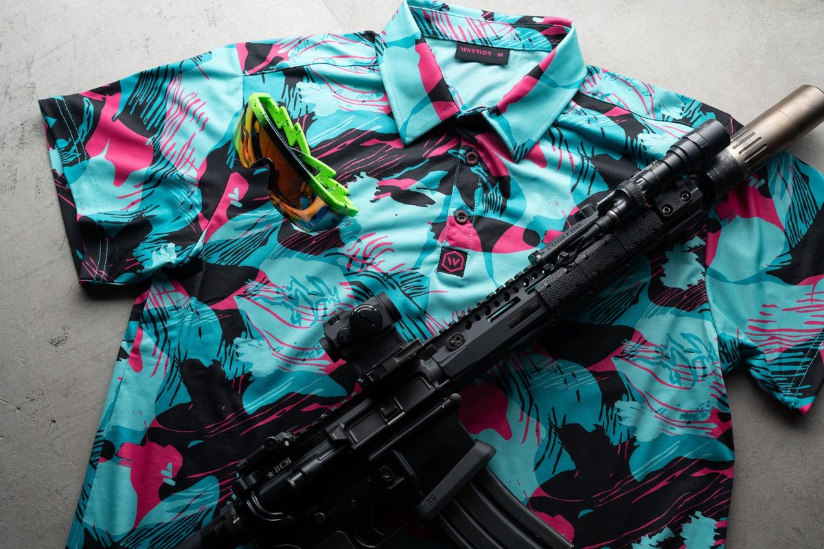 Miami Brushstroke Polo