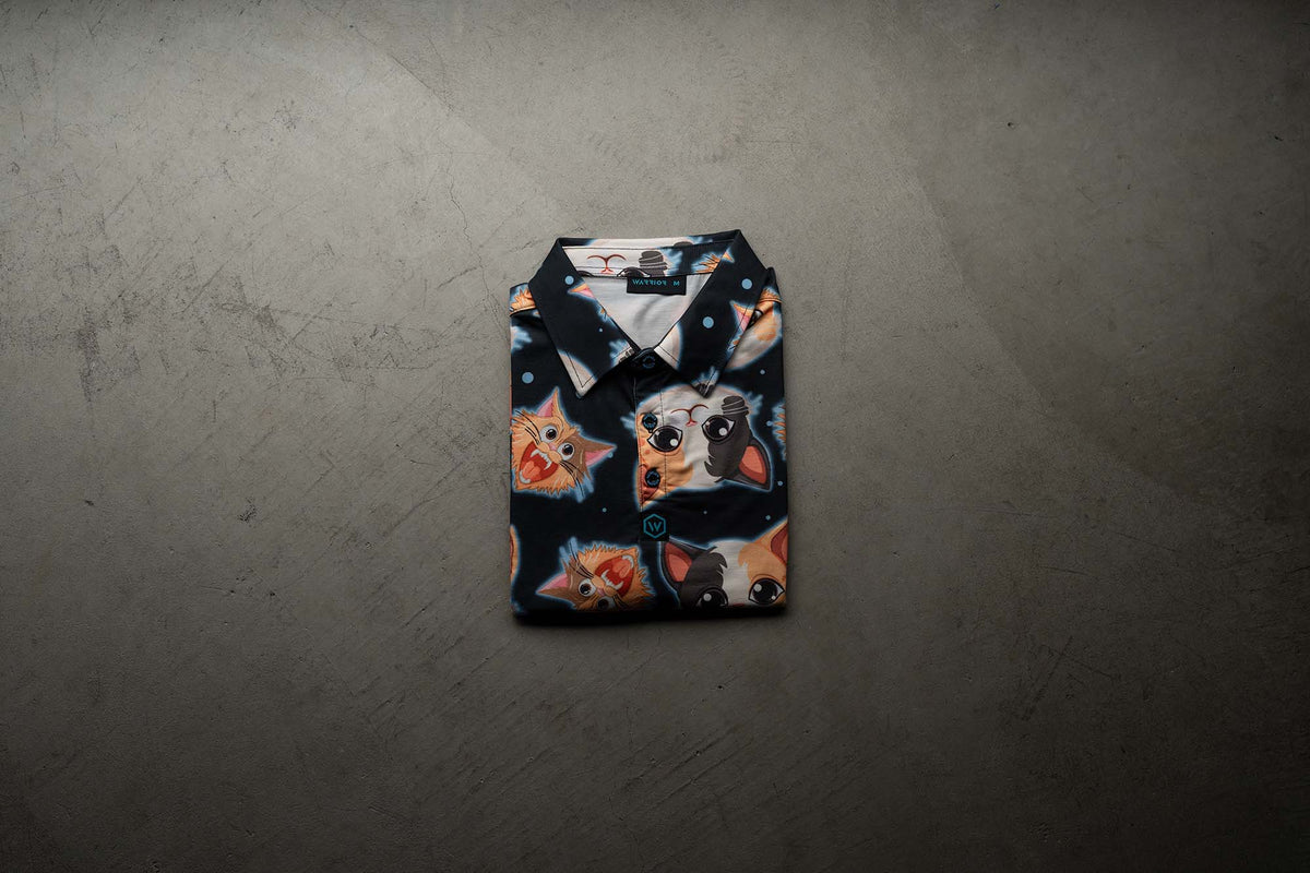 COD Space Cats Polo FINAL SALE