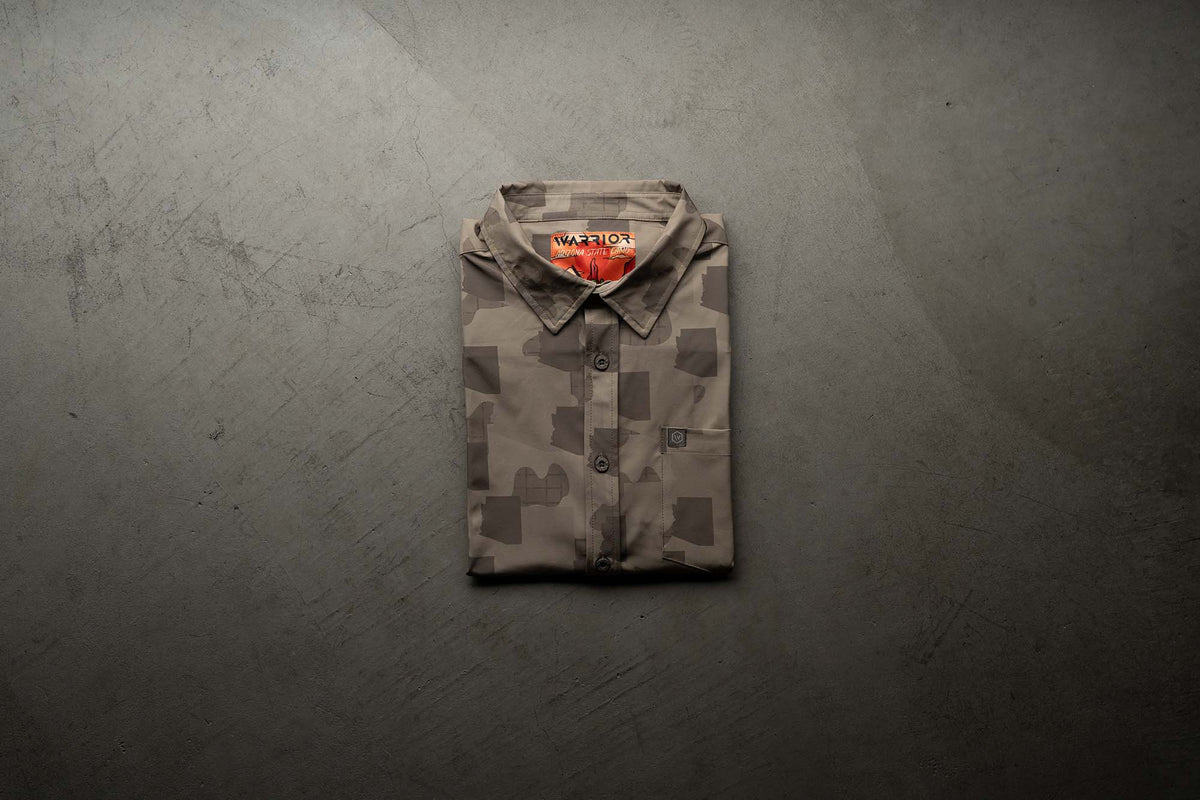 Arizona State Camo Button Down FINAL SALE