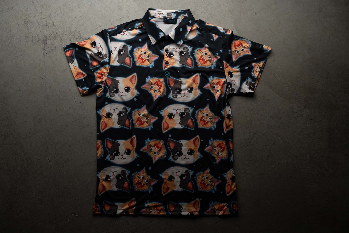 COD Space Cats Polo FINAL SALE