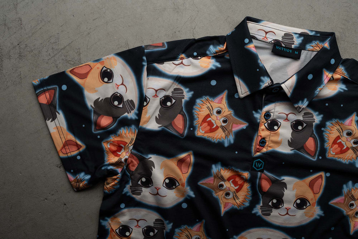COD Space Cats Polo FINAL SALE