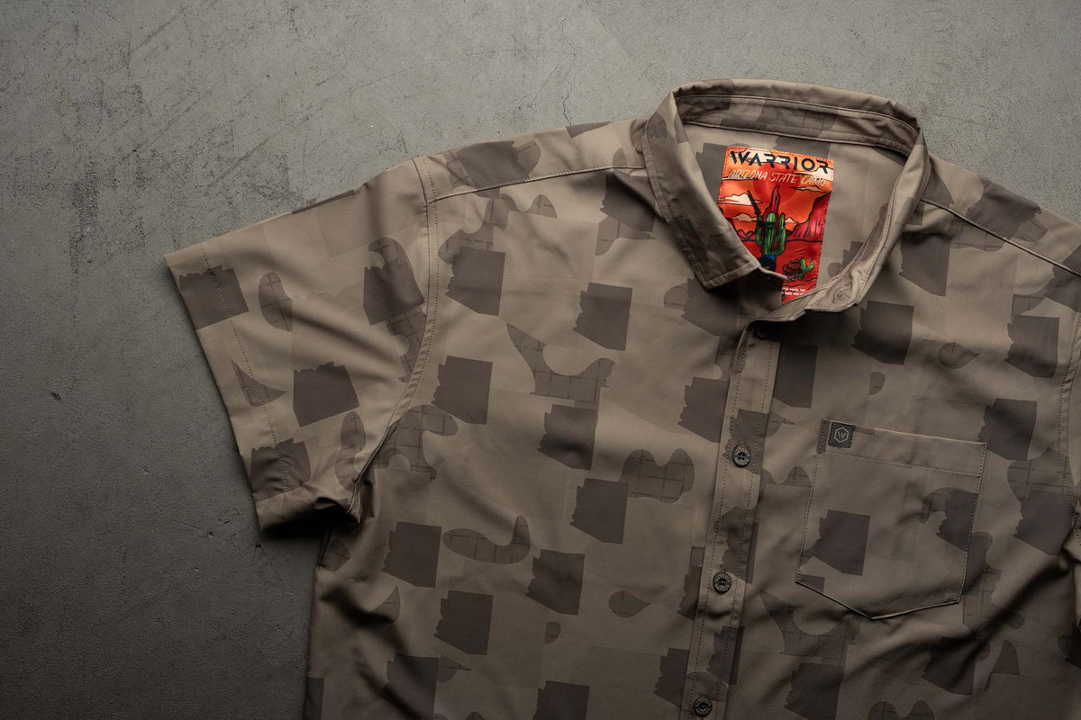 Arizona State Camo Button Down FINAL SALE