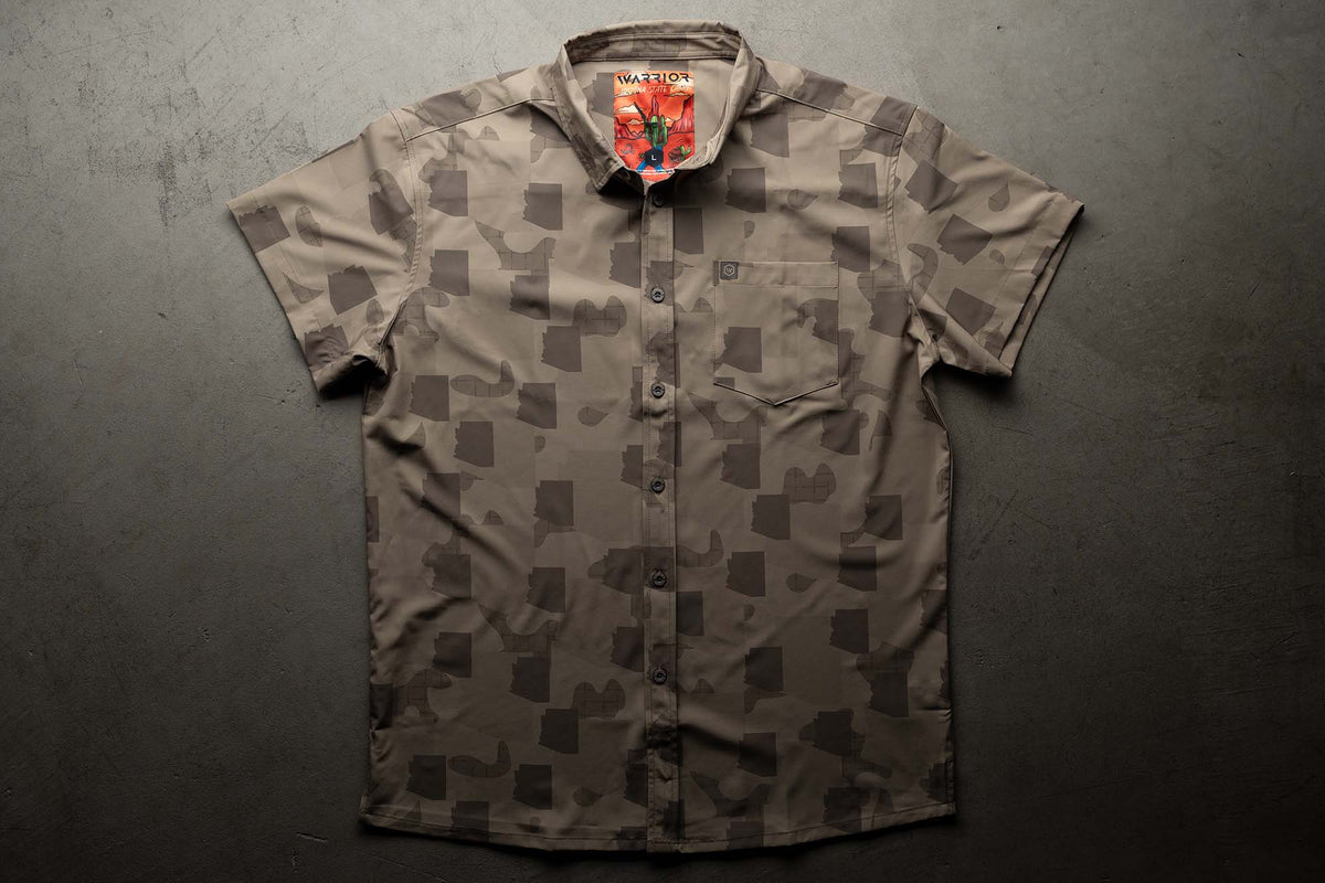 Arizona State Camo Button Down FINAL SALE