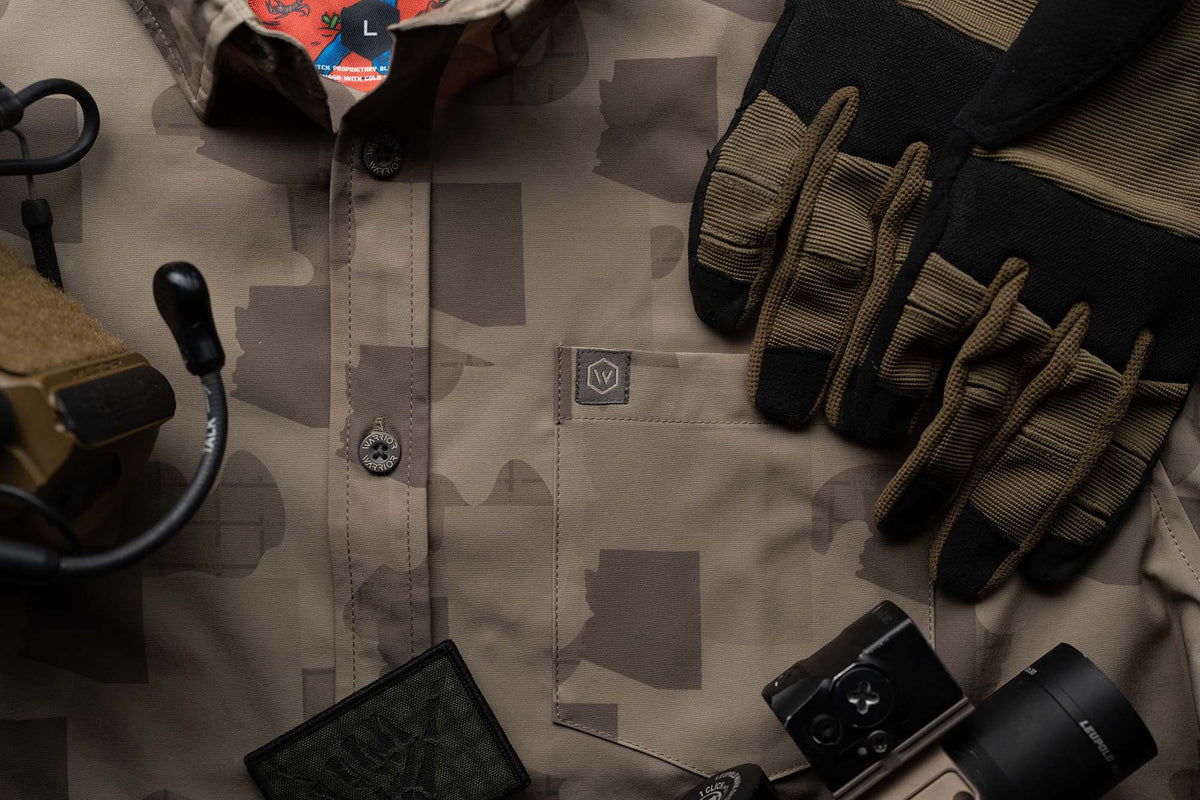 Arizona State Camo Button Down FINAL SALE