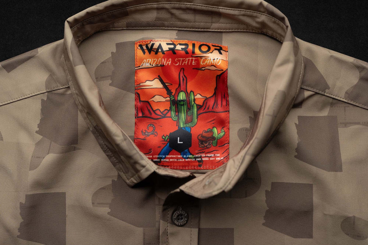 Arizona State Camo Button Down FINAL SALE