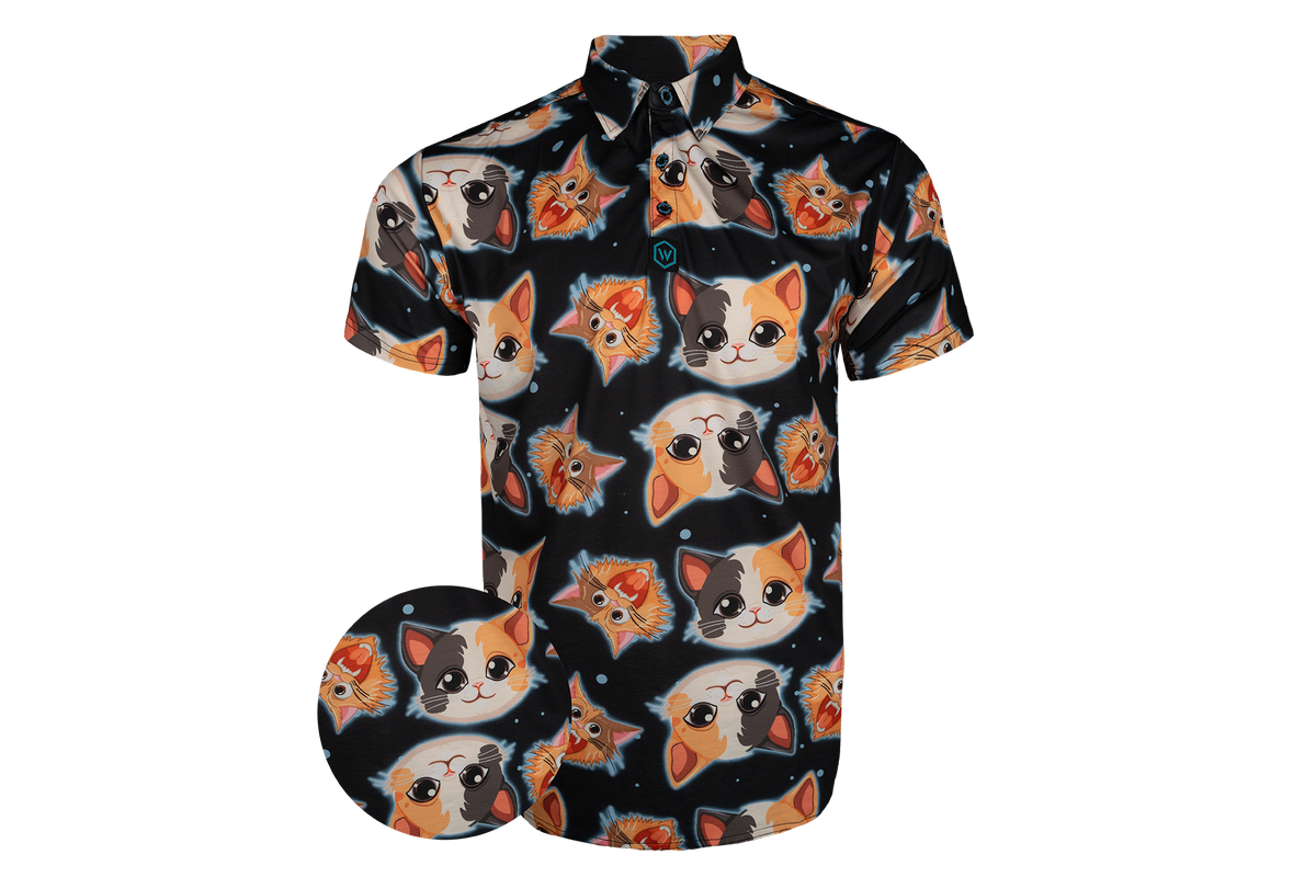 COD Space Cats Polo FINAL SALE