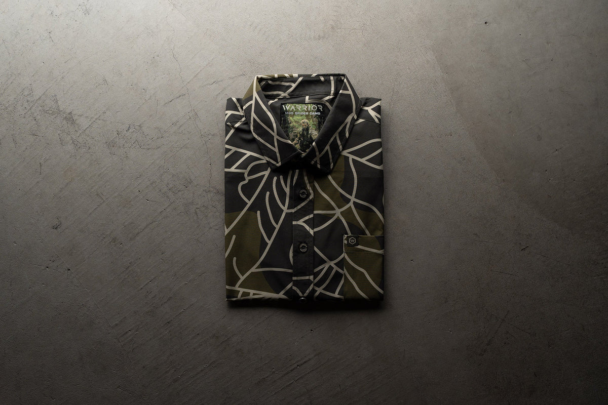 MGS Spider Button Down