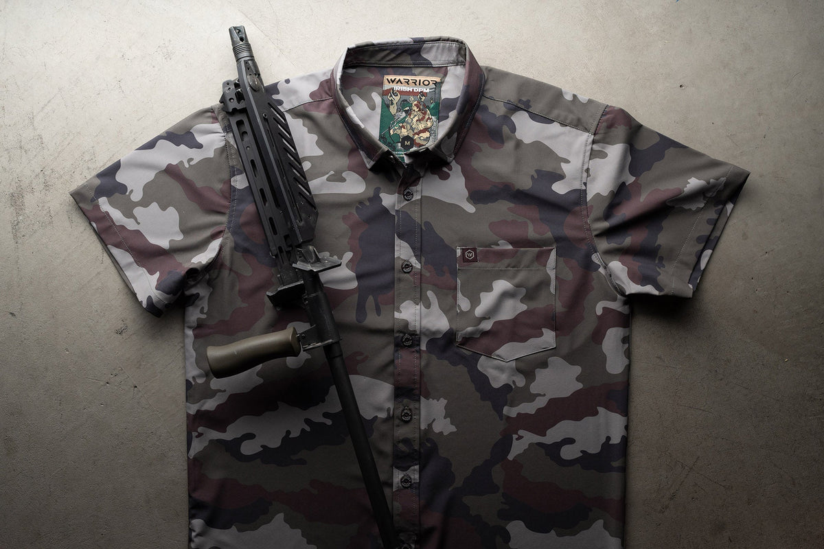 Irish DPM Button Down FINAL SALE