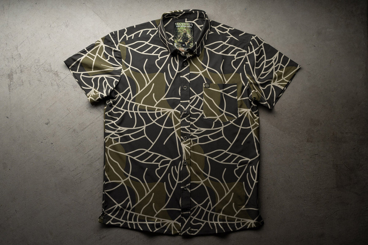 MGS Spider Button Down