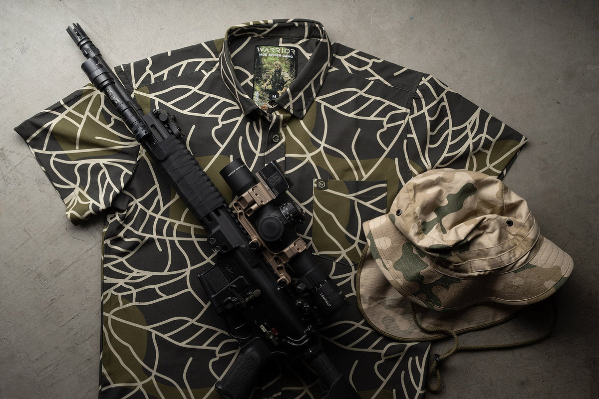 MGS Spider Button Down