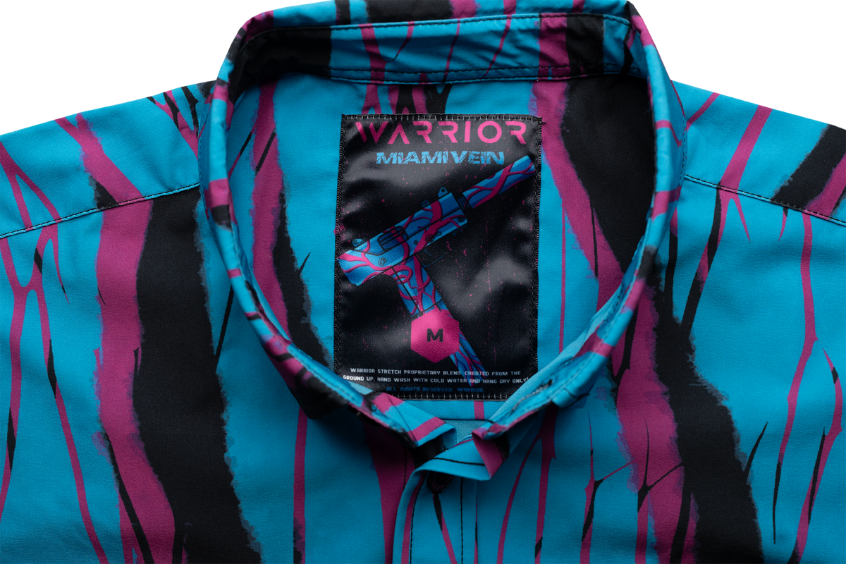 Miami Vein Button Down FINAL SALE