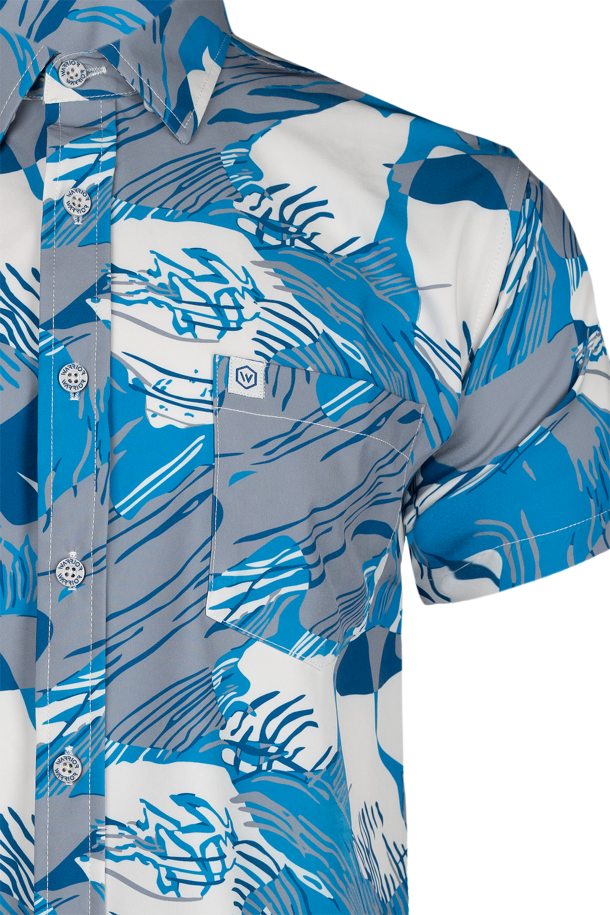 Artic Blue Rhodie Button Down FINAL SALE