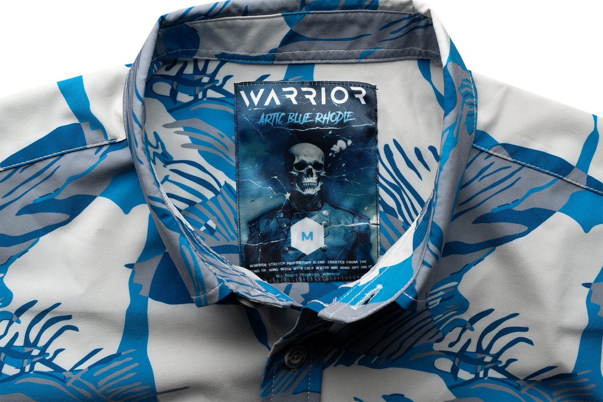Artic Blue Rhodie Button Down FINAL SALE