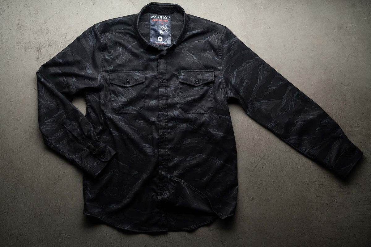Lightsout Tiger Midweight Flannel