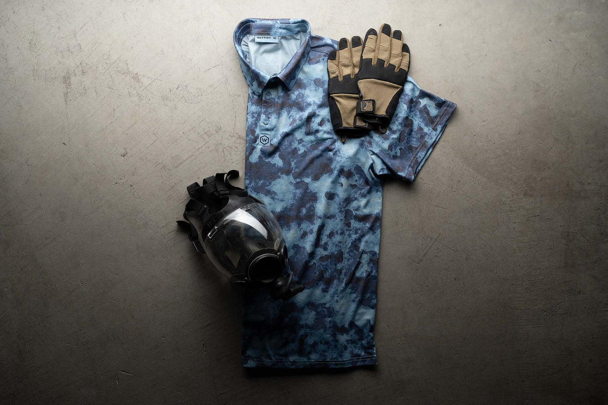 Russian Blue Moss Polo
