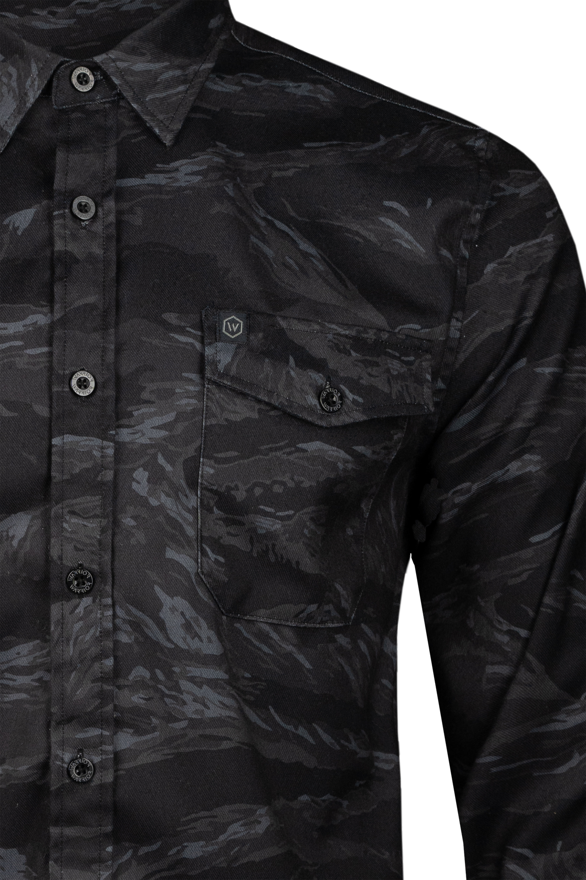 Lightsout Tiger Midweight Flannel